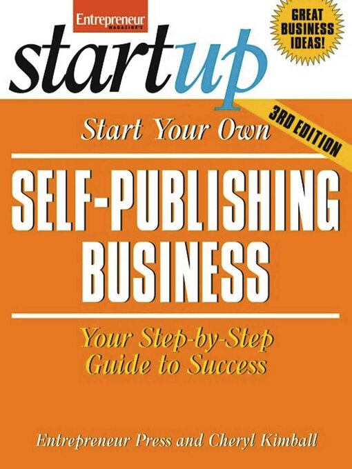 Cover image for Start Your Own Self Publishing Business